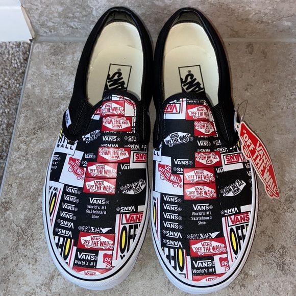 Van’s Classic Slip-On Label Mix ✨ Limited Edition - Picture 2 of 6